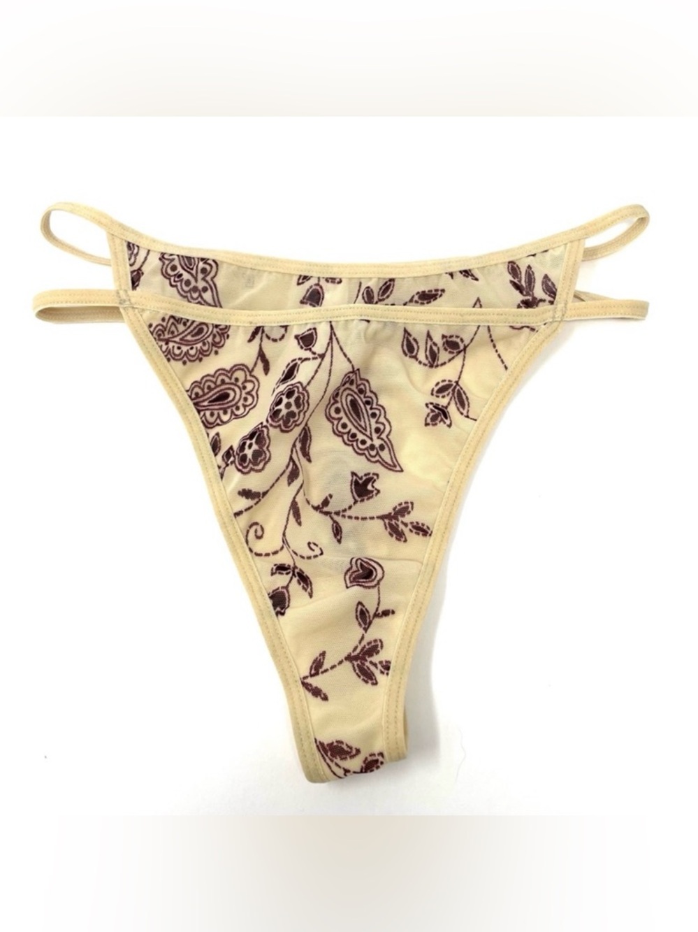 VALEGE LINGERIE made in France, thongs, size M - NWOT